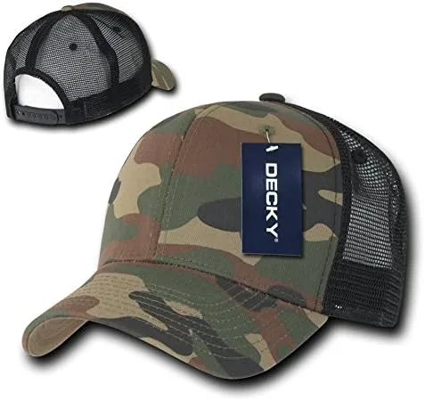 Miniatura 2 de DECKY Gorra de algodón Curva Bill Trucker