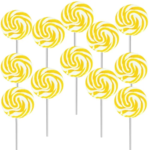 Miniatura 12 de Fruidles Paquete de 24 paletas de remolino de manzana verde, dulces de caramelo, recuerdos de fiesta, 1.5 pulgadas envueltas individualmente