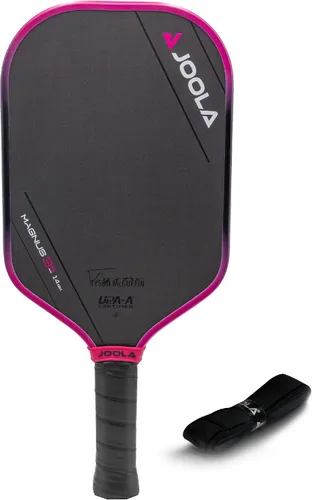 JOOLA Tyson McGuffin 3S 14mm Pala de Pickleball - Forma Alargada con Mango Más Corto. Tecnología de Superficie de Carbono Cargado para Potencia y