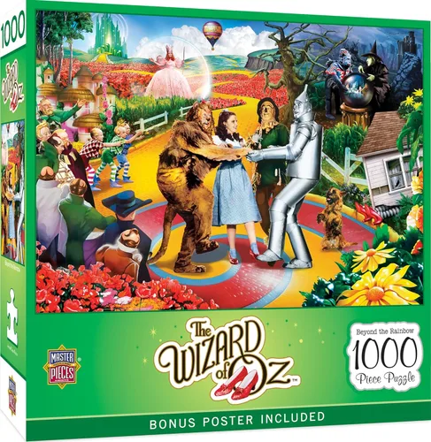 Miniatura 2 de MasterPieces Wizard of Oz - Rompecabezas de 1000 piezas para adultos, Beyond The Rainbow - 19.25 x 26.75 pulgadas, diseño vibrante, habilidades