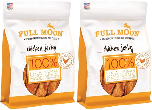 Miniatura 8 de Full Moon - Cecina de pollo para perros saludable, natural y de grado humano, sin granos, hecha en EE. UU., 1.5 libras (Paquete de 1)