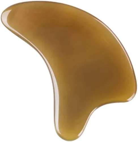 SUPVOX Gua Sha Scraping Herramienta de masaje de cuerno de búfalo Gua Sha Junta Herramientas de masaje Herramientas de raspador chino 0.315 in
