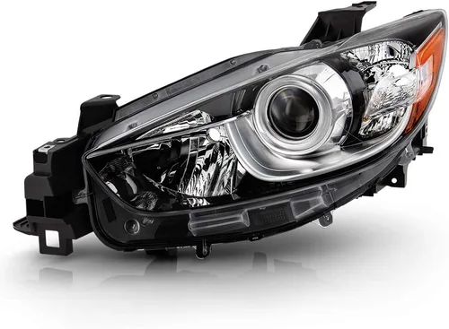 ACANII - Para Mazda CX-5 modelos halógenos de fábrica 2013-2016, proyector, faro delantero, reemplazo del montaje del lado del conductor