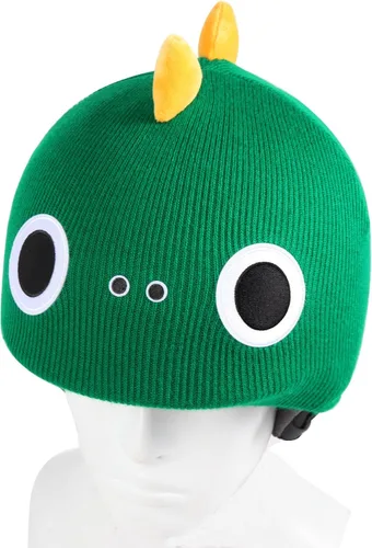 Cubierta para Casco de Esquí YCONNECT, Adecuada para Cascos de Esquí, Snowboard, Patineta - Divertidos Regalos Graciosos para Niños y Adultos Verde
