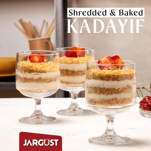 Miniatura 3 de Kataifi horneado y rallado a granel 10 libras, masa de fillo rallada, masa de pastelería, katayif picado, ingrediente para The Viral Dubai Pistachio