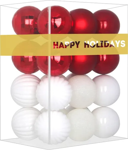 Miniatura 119 de Bolas de Navidad Grandes de 3.2" en Azul Bebé - Adornos para Árbol de Navidad, Bolas Colgantes Inastillables para Cumpleaños, Halloween, Boda