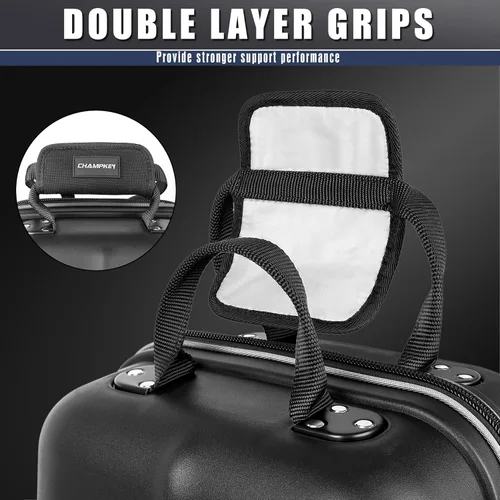 Miniatura 4 de CHAMPKEY Professional Golf Travel Bags for Airlines with Password Lock - Hard Case Golf Travel Bag with Support Pole and Oversized Wheels