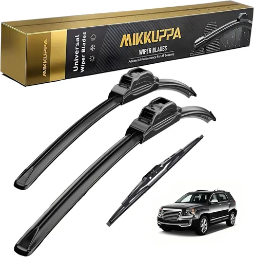 Miniatura 62 de MIKKUPPA Juego de 3 limpiaparabrisas de 22+21+12 pulgadas - Reemplazo para Dodge Durango 2011-2023, Jeep Grand Cherokee 2011-2013 - Limpiaparabrisas