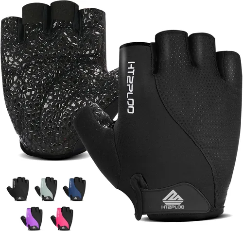 Guantes de entrenamiento para hombres y mujeres, guantes de levantamiento de pesas para ejercicio, entrenamiento de gimnasio, fitness, transpirables