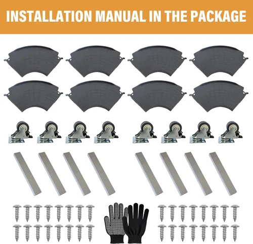Miniatura 6 de Paquete de 2 soportes rodantes para plantas con ruedas, 15-21 pulgadas, ajustable, resistente, con ruedas para macetas de interior y exterior