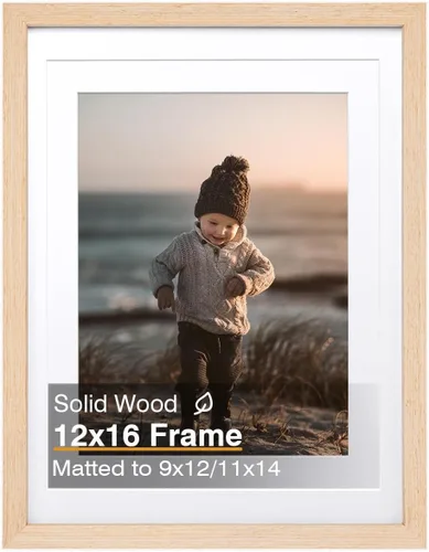 Miniatura 230 de KINLINK 3.5x5 Picture Frame, Ash Black Solid Wood Frame with Plexiglass for Table Top and Wall Mounting, Photo Frame for Horizontal or Vertical