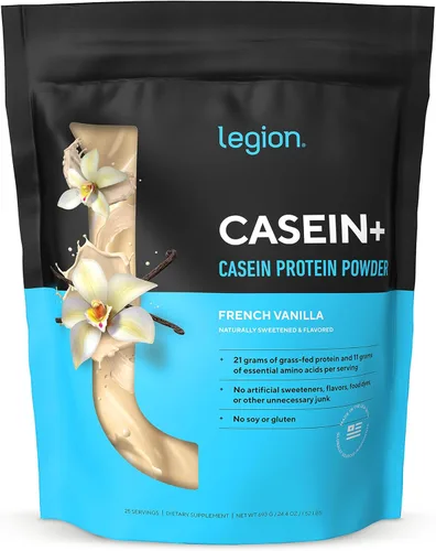 Miniatura 11 de LEGION Casein+ Proteína de Caseína en Polvo (Cereales de Canela) - Proteína Micelar de Liberación Lenta - Polvo No-GMO, Sin Gluten y Endulzado