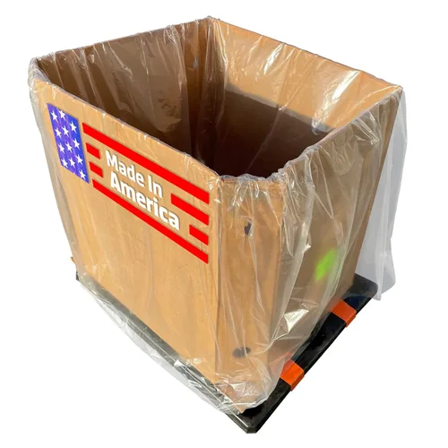 Sandbaggy Gaylord & Bolsas para contenedores | Fabricado en Estados Unidos | Los forros se adaptan a cajas de hasta 55 x 55 x 75 pulgadas |
