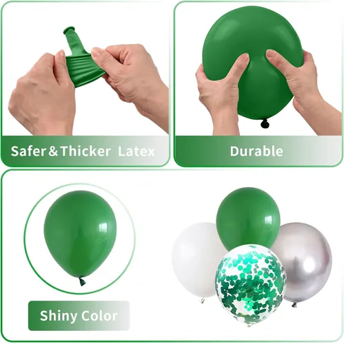 Miniatura 3 de Juego de Globos de Juego Azul y Negro, 60 Piezas, 12 Pulgadas de Azul Claro y Azul Oscuro para Decoraciones de Fiesta de Videojuego, Fiesta