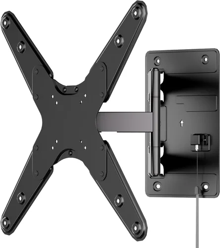 Mount-It! Soporte de pared para TV RV con cerradura de 23 a 55 pulgadas, soporte de pared de movimiento completo para cámper y remolque de viaje,
