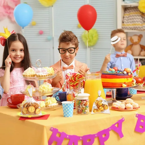 Miniatura 6 de Augshy Bolsas de celofán, 300 bolsas de violonchelo de 5 x 7 pulgadas para piruleta con 320 lazos giratorios, bolsas de plástico OPP de 1.4 mils