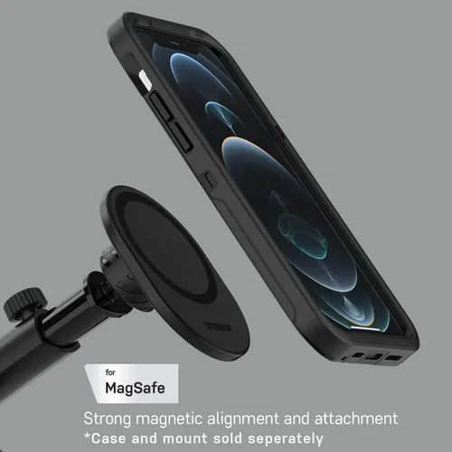 Miniatura 3 de OtterBox Soporte para parabrisas y tablero de coche Performance para MagSafe - Negro