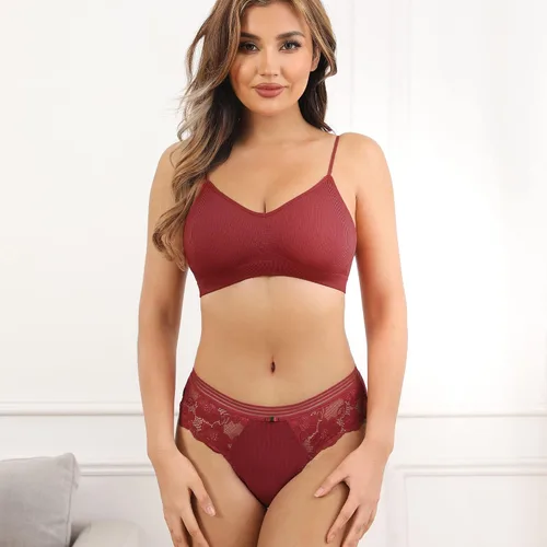 Miniatura 2 de LEVAO Tangas de algodón para mujer, tangas invisibles, espalda en T para mujer, tallas S-XL