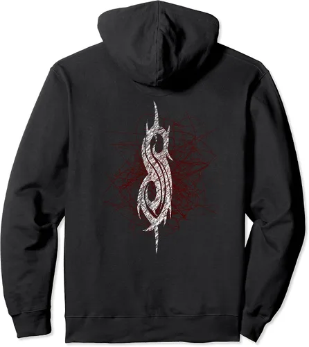 Miniatura 2 de Slipknot Sudadera con capucha con logotipo de Scribble Star, Negro, S