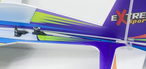 Miniatura 6 de Viloga Kit de avión de espuma RC, 27.953 in Xtreme Sports Aerobatic Flying Airplane para adultos (KIT+Motor+ESC+Servos)