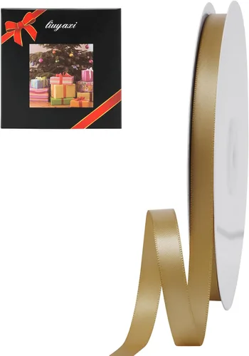 Miniatura 104 de LIUYAXI - Cinta de satén roja de doble cara, 2 pulgadas X 25 yardas continuas, cintas perfectas para envolver regalos, ramo de boda, decoración DIY