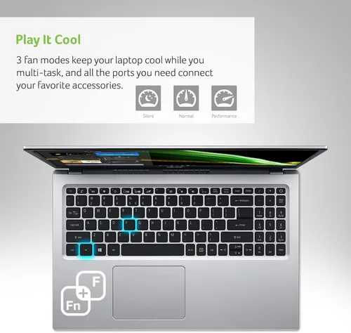 Miniatura 7 de Acer Aspire 5 A515-56-32DK - Laptop delgada con procesador Intel Core i3-1115G4 de 11.ª generación, pantalla IPS Full HD de 15,6 pulgadas, memoria