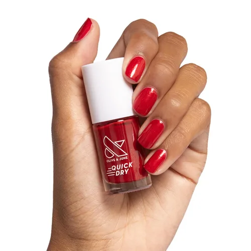 Miniatura 13 de Olive & June Esmalte de uñas de secado rápido Color instantáneo, de secado rápido, a prueba de manchas Fórmula vegana, libre de crueldad, sin 15