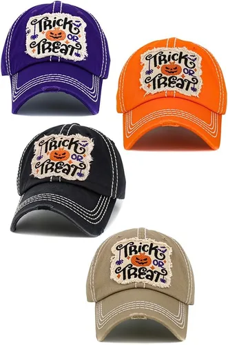 Miniatura 4 de Gorra de béisbol para mujer, diseño de bruja mala, estilo vintage, desgastada