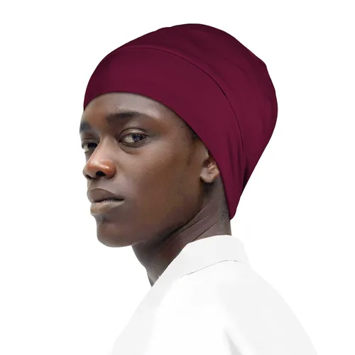 Miniatura 15 de Fittia Cofia de satén para dormir, sedosa sin encrespamiento para el cuidado de rizos, correa ajustable para no deslizarse, gorra para trenzas