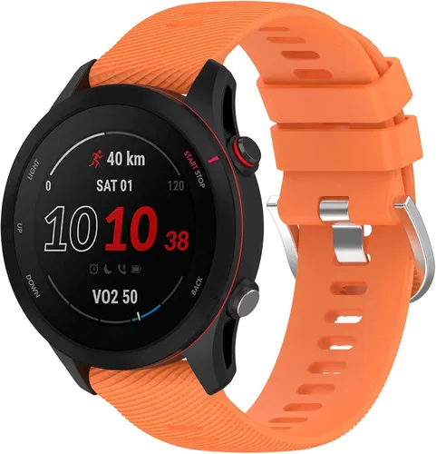 Miniatura 6 de TenCloud Paquete de 10 correas de silicona para reloj de 0.709 in compatibles con Garmin Vivoactive 4S/Vivomove 3S/Venu 2S/Forerunner 255S 265S