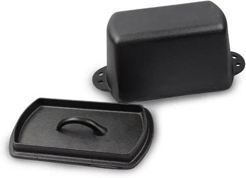 Miniatura 4 de Voulosimi Molde de hierro fundido para horno – 4.33 x 4.92 x 8.66 pulgadas, moldes para pan duraderos rectangulares para hornear en casa