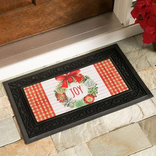 Miniatura 2 de Evergreen Flag Sassafras Bandeja para Alfombrilla de Puerta, Alfombrilla Todo Clima Resistente a la Intemperie para Entrada Interior y Exterior