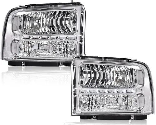 Miniatura 10 de GRAND ORANGE - Juego de faros delanteros, compatible con Ford F250 F350 F450 F550 1999-2004, para Ford Excursion 2000-2004, lado del conductor