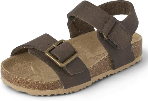 The Children's Place Sandalias planas de doble hebilla ajustable para niño y bebé