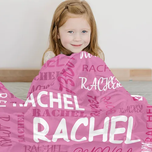 Miniatura 2 de Corissy envía al día siguiente, mantas personalizadas y cobijas personalizadas con nombre, manta de franela personalizada para niños, regalos
