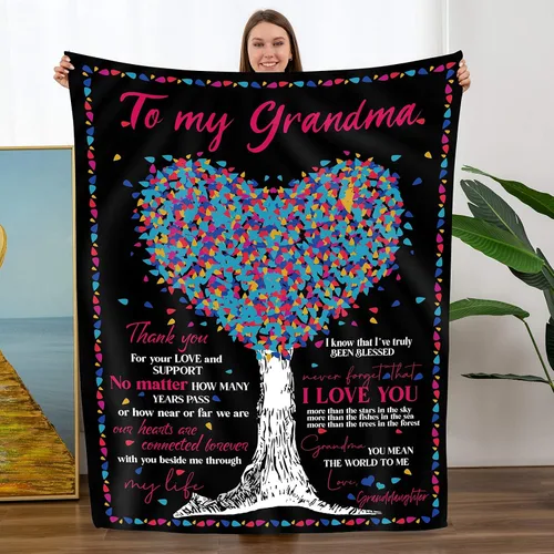 Miniatura 12 de TURMTF Manta de franela personalizada para regalo para hija de Papá, para navidad, cumpleaños, mantas suaves para hija, sofá, cama, manta curativa