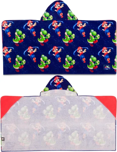 Miniatura 44 de Sonic The Hedgehog, Anime, Toalla Envolvente con Capucha de Algodón Terry Suave para Baño/Piscina/Playa, 24 x 50 pulgadas, Por Franco Kids Multicolor