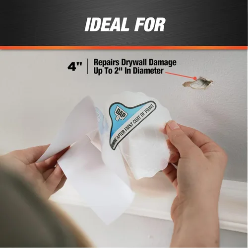Miniatura 5 de DAP Eclipse Parche de reparación rápida de pared, 4 pulgadas (7079809163)