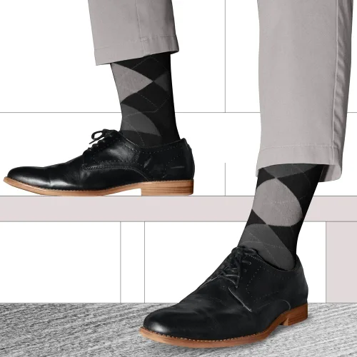 Miniatura 4 de Golf Knickers Colorful Knee High Argyle Cotton Socks For Men Women and Youth (AA-ZZ)