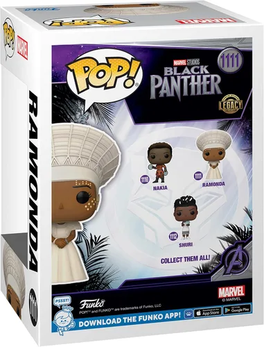 Miniatura 4 de Funko Pop Black Panther Ramonda Legacy Colección Multicolor #1111