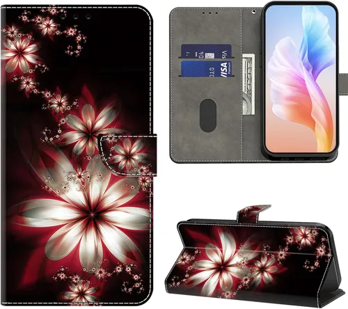 Miniatura 47 de Funda para Samsung Galaxy S23, cartera Flip Folio lindo 3D pintado de dibujos animados PU Funda de cuero PU para niñas mujeres ranuras para tarjetas