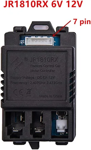 Miniatura 3 de JR1810RX 7 Pin coche eléctrico para niños 2.4G Bluetooth Control remoto y receptor kit controlador caja de control accesorios para piezas de repuesto