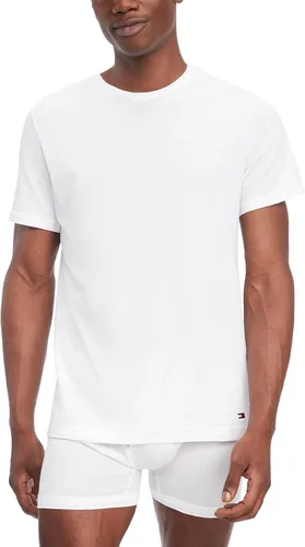 Miniatura 2 de Tommy Hilfiger Paquete de 3 camisetas de algodón clásicas con cuello redondo para hombre