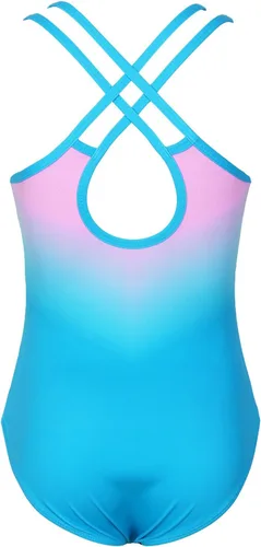 Miniatura 113 de MODAFANS Leotardos de gimnasia para niñas brillantes para bailar ballet, pantalones cortos con espalda cruzada