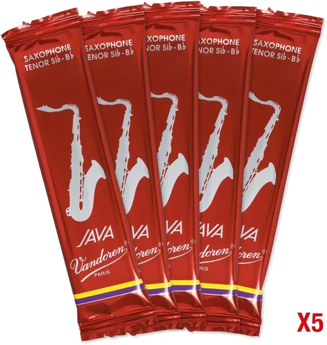 Miniatura 4 de Vandoren SR272R Saxo Tenor Java Red Cañas Fuerza 2; Caja de 5