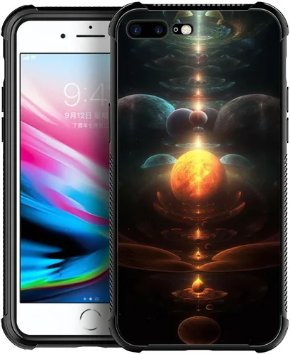 Miniatura 69 de DAIZAG Compatible con iPhone 13 Pro Max, Funda de TPU Protectora Anti-Arañazos Todo En Uno, Fundas para Hombre Mujer - Motivo de Madera Americana