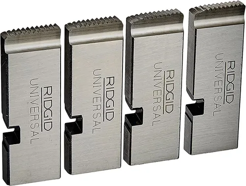 RIDGID 47750 Troqueles de máquina roscadora, muere de tubo NPT de aleación para diestros con tamaño nominal de tubo de 1 pulgada a 2 pulgadas para