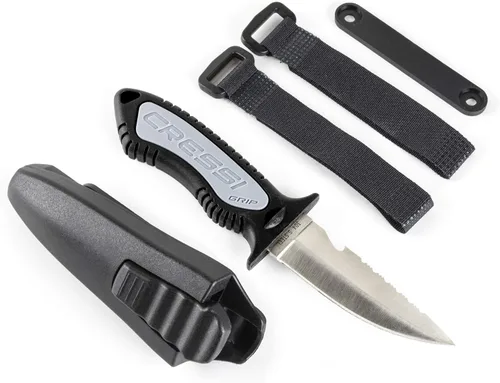 Miniatura 7 de CRESSI Cuchillo de buceo versátil para buceo, esnórquel, pesca submarina The Grip