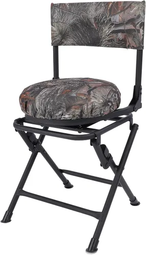 SUNGOOYUE Camping Chair, 360 Degree Rotating, Foldable, Fishing, Hiking, Picnic, 600D Oxford Cloth, Portable Outdoor Chair