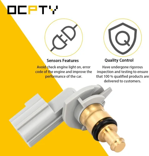 Miniatura 4 de OCPTY Sensor de temperatura del refrigerante TX139 13749725 apto para Ford Escape, Taurus, Jaguar XF, para Lincoln MKZ, para Mazda 6, MPV